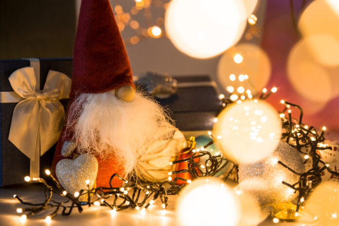 Itens de decoração de Natal