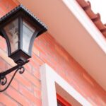 Luminária para área externa