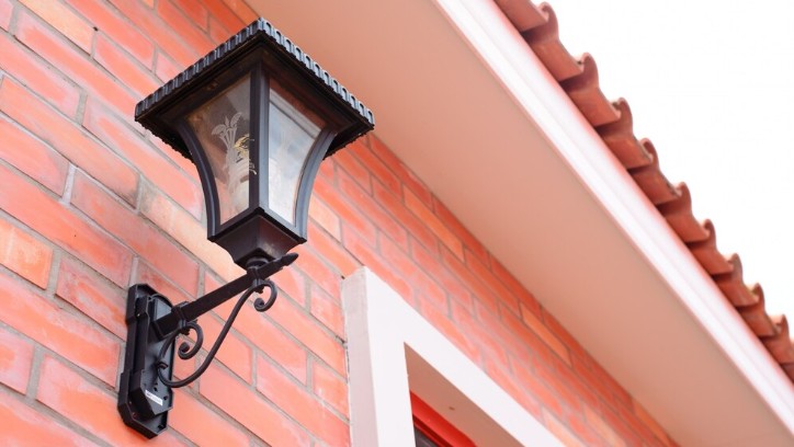 Luminária para área externa