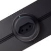 Tomadas NT do Trilho de energia de embutir da QTMOV Prime, linha Power Track ligado Tomadas NT do Trilho de energia de embutir da QTMOV Prime, linha Power Track ligado