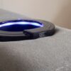 Porta-copo térmico de embutir da QTMOV Prime em detalhe Porta-copo térmico de embutir da QTMOV Prime em detalhe