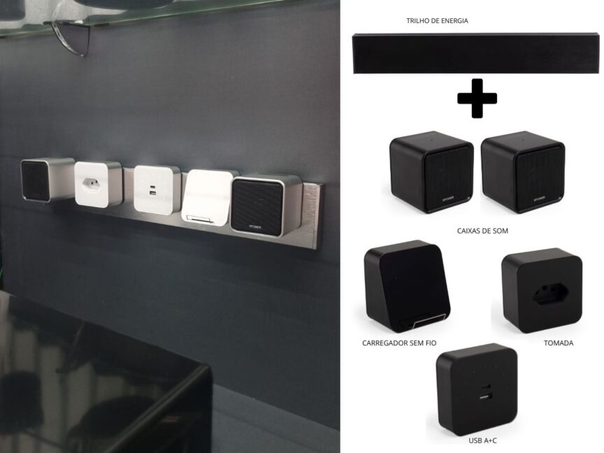 Capa Monte seu trilho de energia XP da QTMOV Prime