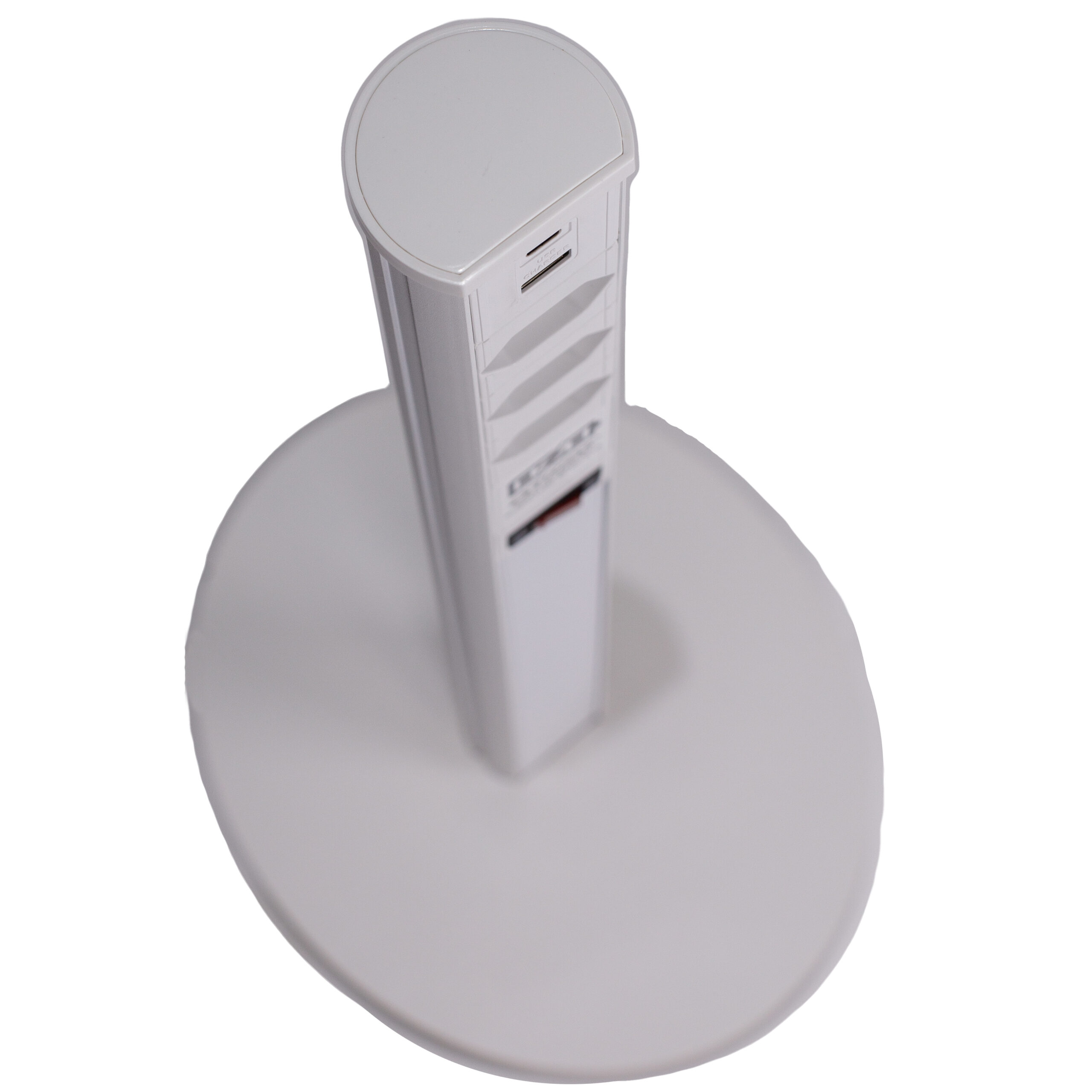 Coluna de Tomada com 3NBR + USB A+C Branca da QTMOV vista de cima