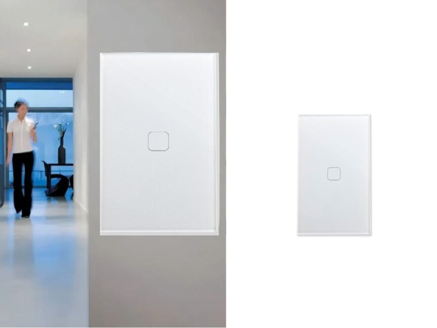 Interruptor inteligente com 1 botão (1 tecla) e Wi-Fi