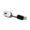 KIT FÁCIL CABO CONVERSOR USB-C FEMEA- HDMI FEMEA -20CM- BRANCO e PRETO O Conversor USB-C Fêmea para HDMI Fêmea é a solução ideal para adaptar a transmissão de áudio e vídeo digital para monitores, TVs, projetores e outros dispositivos compatíveis. Além disso, é uma solução indicada para notebooks, tablets e smartphones modernos que utilizam USB-C como padrão de conexão e não possuem saída HDMI dedicada. Características técnicas Abaixo, as características técnicas deste conversor USB-C para HDMI: Conector 1: USB-C fêmea Conector 2: HDMI fêmea Comprimento do cabo: 20 centímetros Cores disponíveis: preto ou branco Quando usar o Conversor USB-C Fêmea x Fêmea O Conversor USB-C para HDMI Fêmea x Fêmea é ideal para quem precisa conectar dispositivos USB-C a uma porta HDMI fêmea já instalada. Isso acontece frequentemente quando você tem uma porta HDMI fixa (como em um painel, TV ou projetor) e precisa fazer a conexão com dispositivos que possuem uma saída USB-C, como: Notebooks e desktops modernos que possuem apenas USB-C e não saídas HDMI tradicionais; Tablets e smartphones com USB-C que suportam saída de vídeo via DisplayPort Alt Mode, como em apresentações ou conexões de mídia; Espelhamento de tela ou uso de monitor externo, quando é necessário conectar rapidamente um dispositivo USB-C a uma tela com entrada HDMI, como TV ou projetor. Esse tipo de conversor é perfeito quando o cabo HDMI já está instalado no ambiente e você apenas precisa conectar um dispositivo USB-C à porta HDMI. Por que escolher este conversor USB-C O Conversor USB-C Fêmea para HDMI Fêmea de 20cm é a escolha certa para quem busca uma solução prática, compacta e funcional para conectar dispositivos USB-C a telas HDMI, seja em ambientes profissionais ou no uso diário. Ele facilita apresentações, amplia possibilidades de conexão e elimina a necessidade de equipamentos maiores ou mais complexos. KIT FÁCIL CABO CONVERSOR USB-C FEMEA- HDMI FEMEA -20CM- BRANCO e PRETO