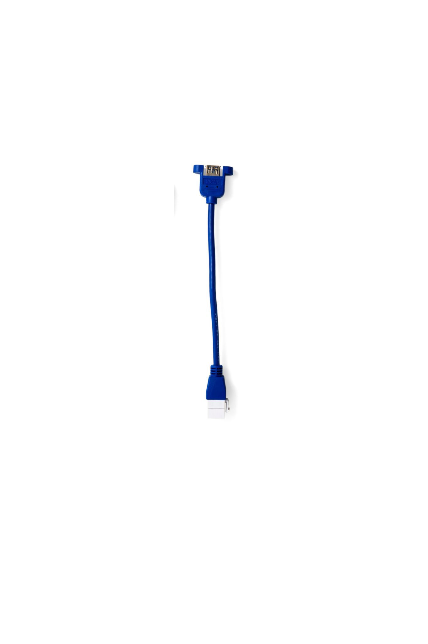 KIT FÁCIL CABO USB TIPO A 3.0 20CM FEMEA KEY X FEMEA PARAF- AZUL da QTMOV Prime