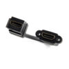 Cabo Extensor HDMI 2.0 Fêmea x Fêmea Parafusado para Painel