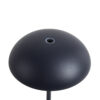 Luminária Abajur Cogumelo Preto Luminária de LED QTMO Prime detalhe parte de cima Luminária Abajur Cogumelo Preto Luminária de LED QTMO Prime detalhe parte de cima