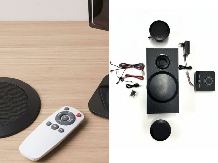 Capa da página de produto do Sistema de Som Bluetooth da QTMOV Prime