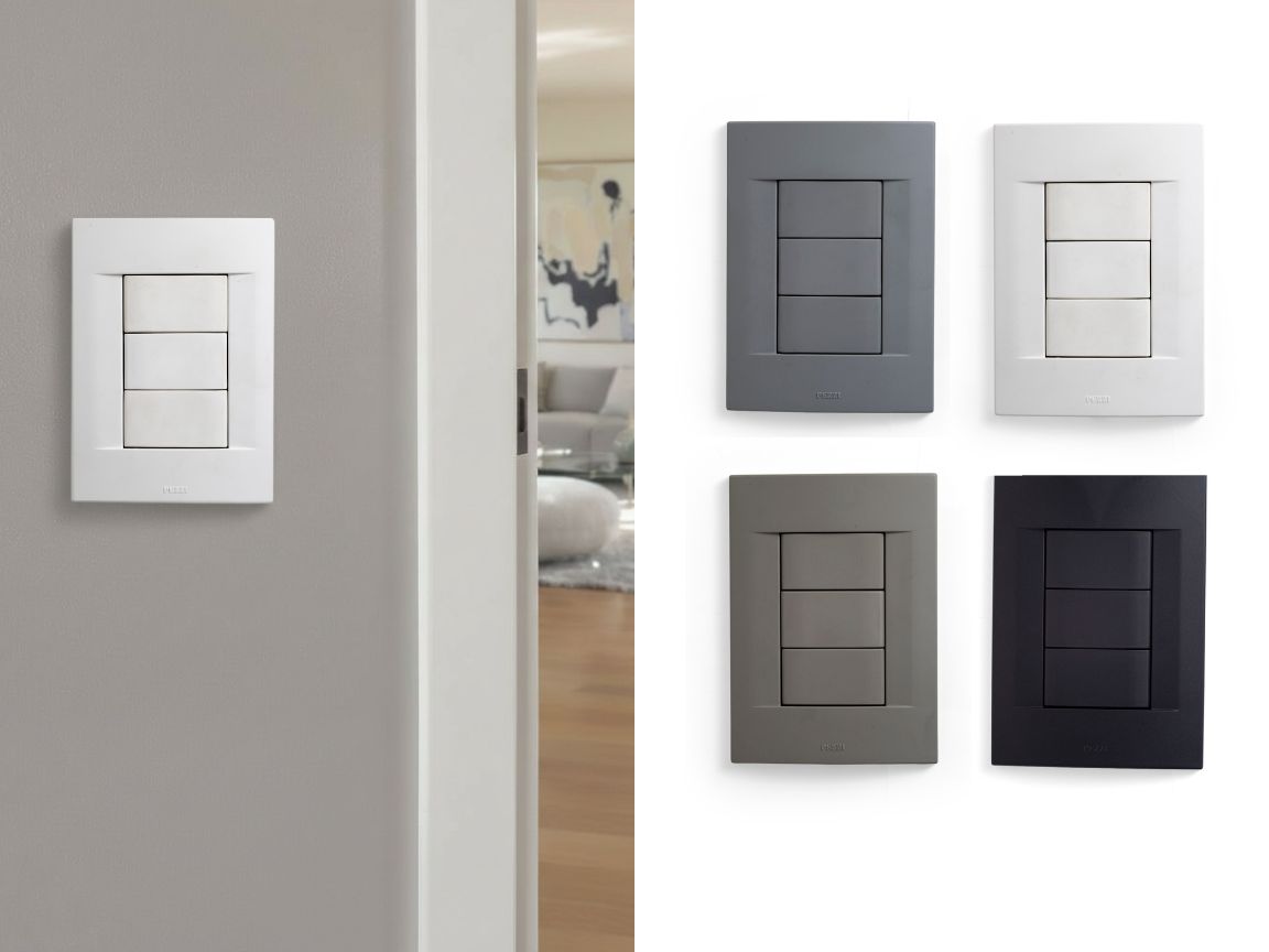 Espelho 4x2 com 3 blocos cego da QTMOC Prime